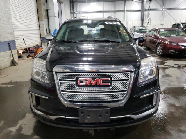 2GKFLVE38G6270388 - 2016 GMC TERRAIN DENALI BLACK photo 5