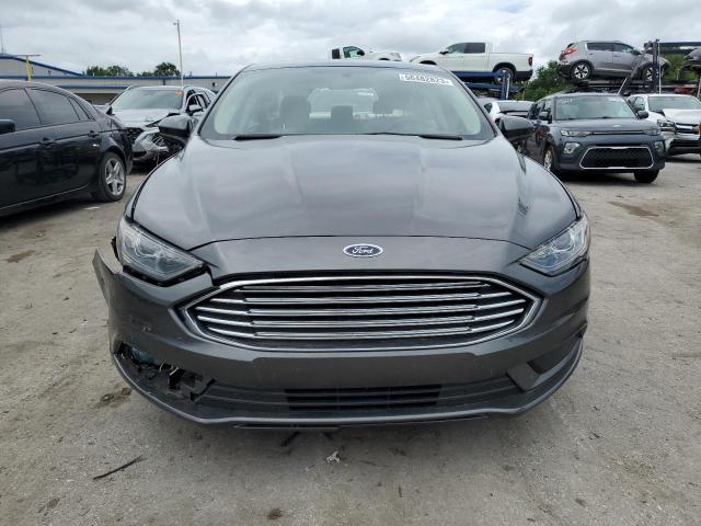 3FA6P0LU6JR221727 - 2018 FORD FUSION SE HYBRID GRAY photo 5