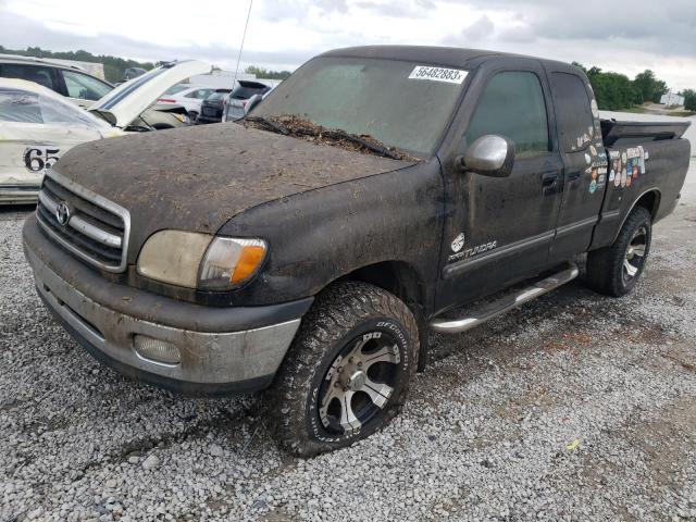 5TBBT4411YS040549 - 2000 TOYOTA TUNDRA ACCESS CAB 黑色 照片 1