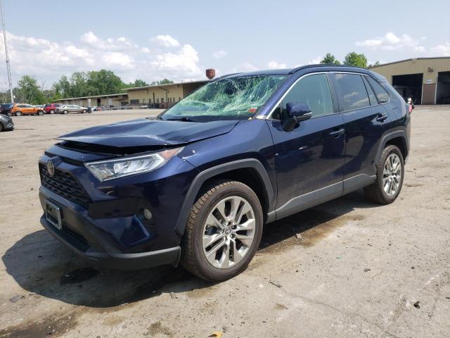 JTMA1RFV4KD046189 - 2019 TOYOTA RAV4 XLE PREMIUM BLUE photo 1