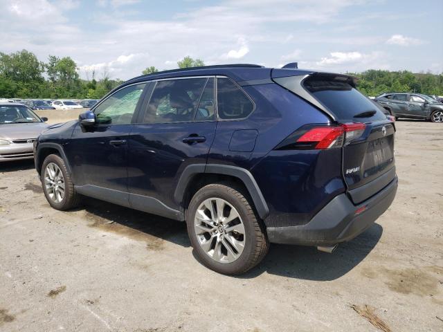 JTMA1RFV4KD046189 - 2019 TOYOTA RAV4 XLE PREMIUM BLUE photo 2