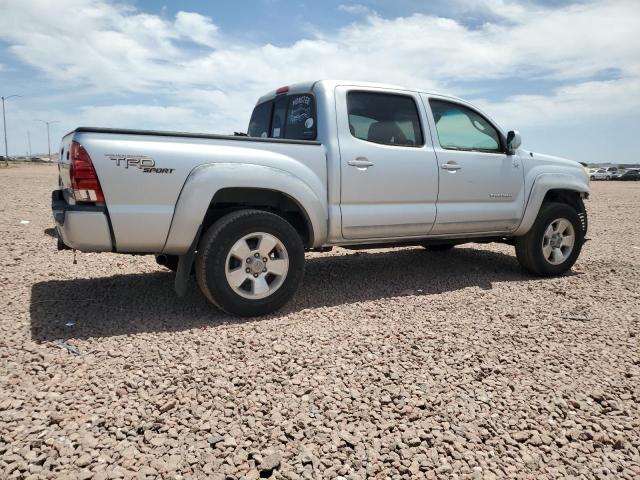 5TEJU62N26Z315458 - 2006 TOYOTA TACOMA DOUBLE CAB PRERUNNER SILVER photo 3