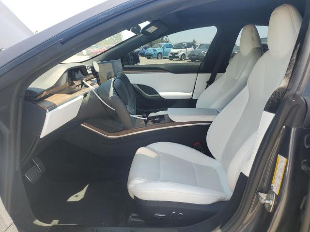 5YJSA1E53NF491494 - 2022 TESLA MODEL S 蓝色 照片 7