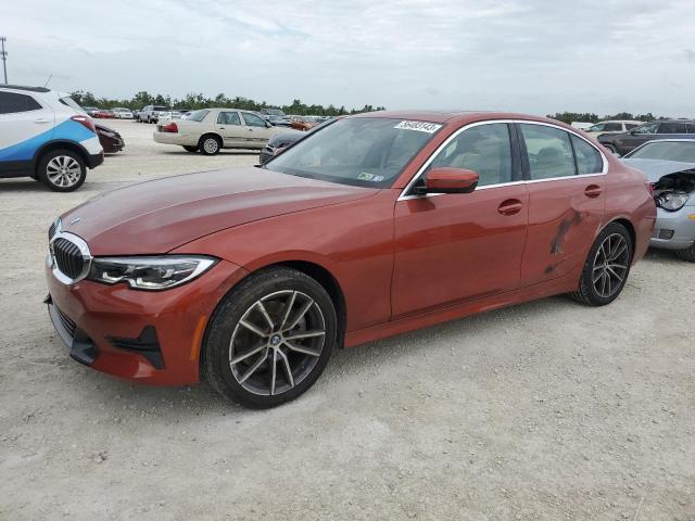 3MW5R7J03N8C69512 - 2022 BMW 330XI ORANGE photo 1