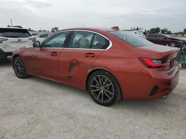 3MW5R7J03N8C69512 - 2022 BMW 330XI ORANGE photo 2