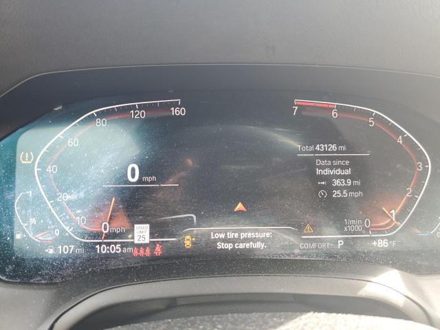 3MW5R7J03N8C69512 - 2022 BMW 330XI برتقالي صورة 9