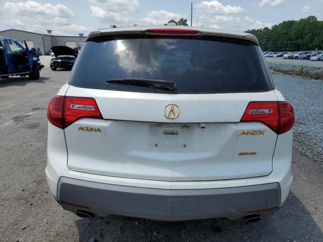 2HNYD28357H551297 - 2007 ACURA MDX TECHNOLOGY WHITE photo 6