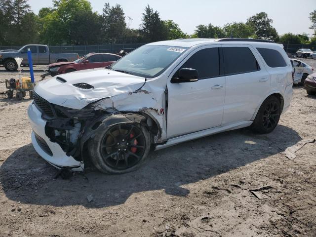 1C4SDJGJ3MC756878 - 2021 DODGE DURANGO SRT 392 WHITE photo 1