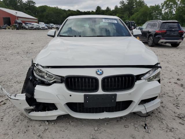 WBA8D9C50JEM33919 - 2018 BMW 330 XI WHITE photo 5