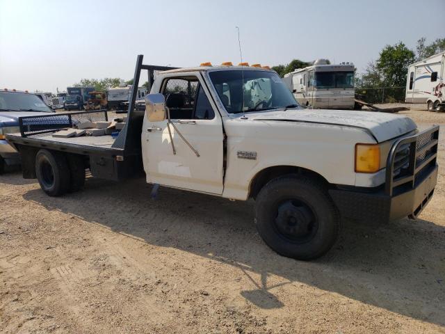 2FDKF37M3MCA74430 - 1991 FORD F350 WHITE photo 4