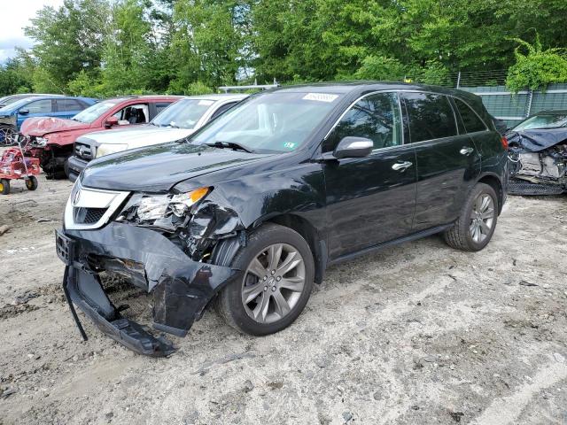 2HNYD2H54BH526031 - 2011 ACURA MDX ADVANCE BLACK photo 1