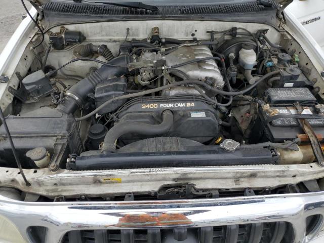 5TEGN92N51Z853055 - 2001 TOYOTA TACOMA DOUBLE CAB PRERUNNER WHITE photo 11