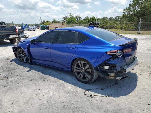 19UUB5F54MA013895 - 2021 ACURA TLX TECH A BLUE photo 2