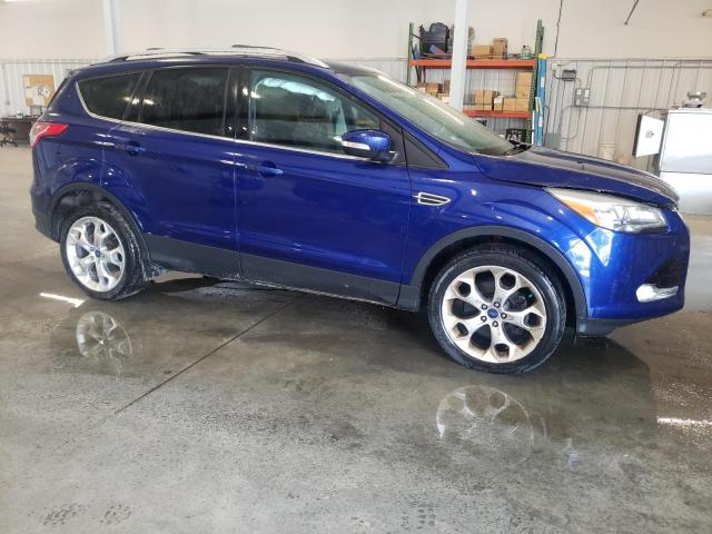 1FMCU9J93DUB22719 - 2013 FORD ESCAPE TITANIUM BLUE photo 4