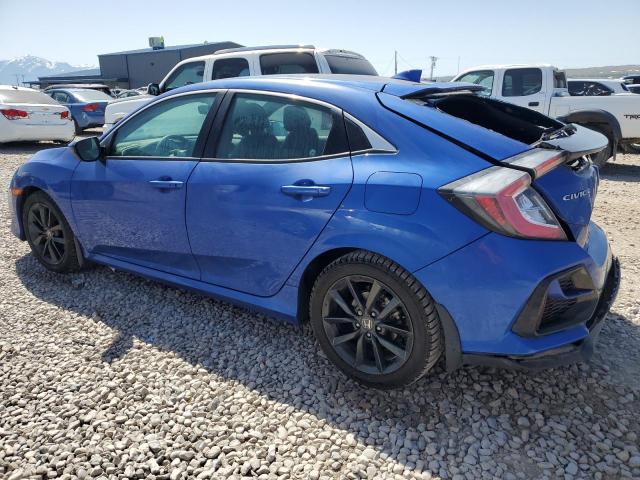 SHHFK7H83LU218994 - 2020 HONDA CIVIC EXL BLUE photo 2