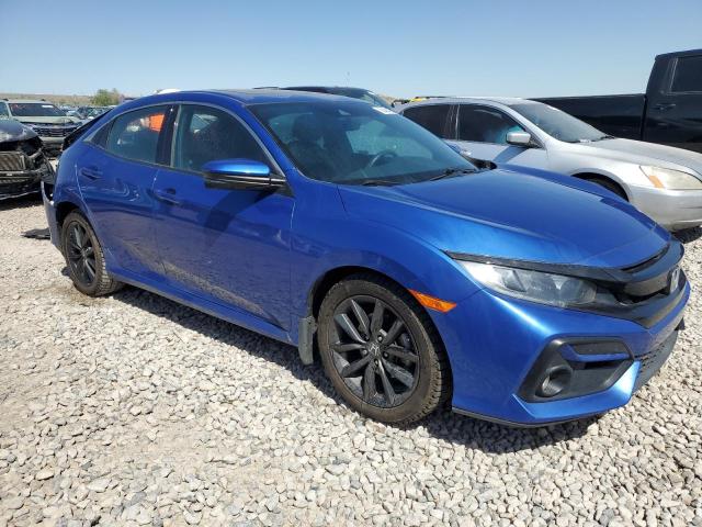SHHFK7H83LU218994 - 2020 HONDA CIVIC EXL BLUE photo 4