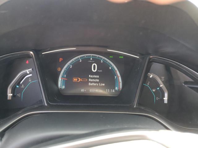 SHHFK7H83LU218994 - 2020 HONDA CIVIC EXL BLUE photo 9