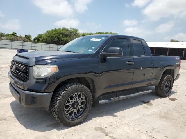 5TFRM5F17KX139030 - 2019 TOYOTA TUNDRA DOUBLE CAB SR/SR5 BLACK photo 1