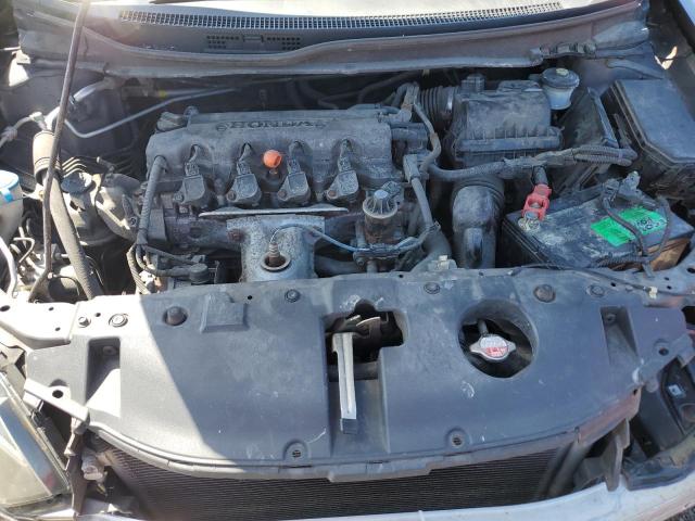 19XFB2F93FE218293 - 2015 HONDA CIVIC EXL ნაცრისფერი ფოტო 11