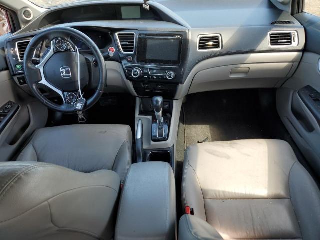 19XFB2F93FE218293 - 2015 HONDA CIVIC EXL ნაცრისფერი ფოტო 8