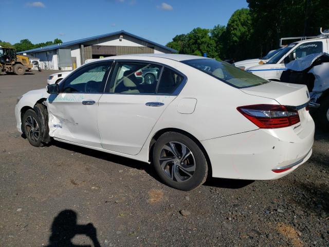 1HGCR2F3XGA055514 - 2016 HONDA ACCORD LX WHITE photo 2