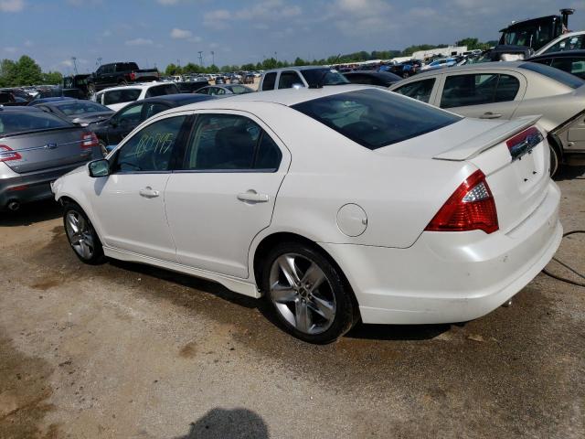 3FAHP0KC6BR114356 - 2011 FORD FUSION SPORT WHITE photo 2