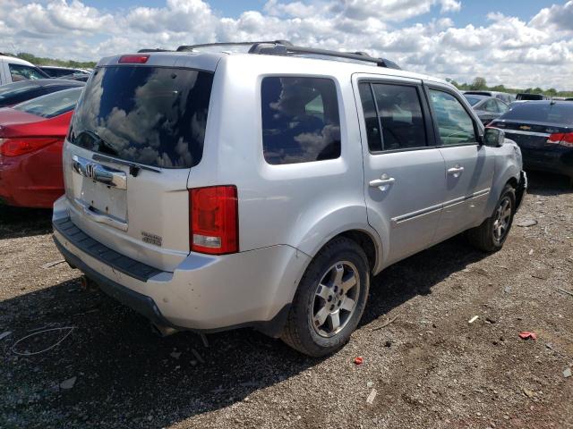 5FNYF48989B048744 - 2009 HONDA PILOT TOURING SILVER photo 3