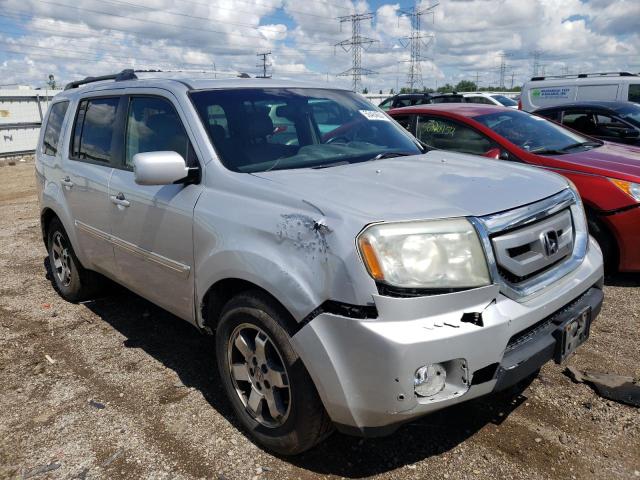 5FNYF48989B048744 - 2009 HONDA PILOT TOURING SILVER photo 4