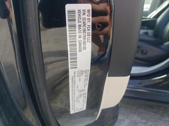 2C4RC1BG7RR160135 - 2024 CHRYSLER PACIFICA TOURING L Siyah fotoğraf 13