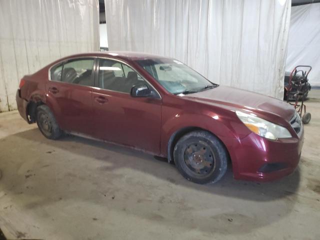 4S3BMBA65B3241520 - 2011 SUBARU LEGACY 2.5I MAROON photo 4