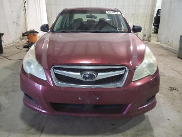 4S3BMBA65B3241520 - 2011 SUBARU LEGACY 2.5I MAROON photo 5