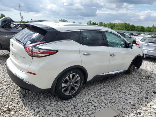 5N1AZ2MH3JN141750 - 2018 NISSAN MURANO S WHITE photo 3