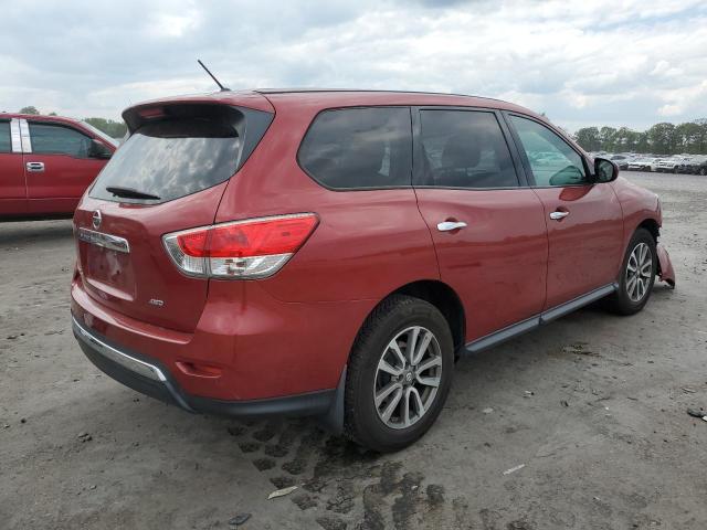 5N1AR2MM2EC618103 - 2014 NISSAN PATHFINDER S BURGUNDY photo 3