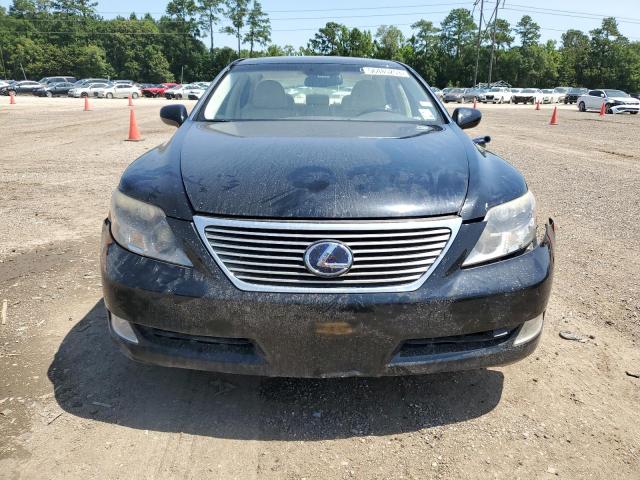 JTHDU46F885003783 - 2008 LEXUS LS 600HL BLACK photo 5