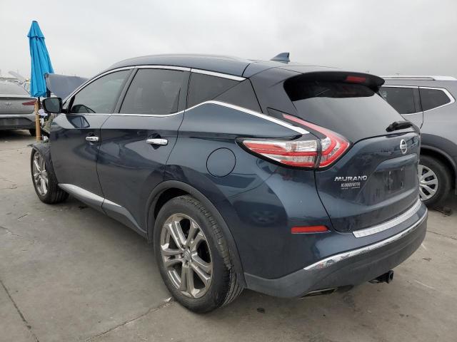 5N1AZ2MH4JN143507 - 2018 NISSAN MURANO S BLUE photo 2