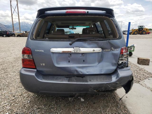 JTEGP21A770137455 - 2007 TOYOTA HIGHLANDER SPORT GRAY photo 6