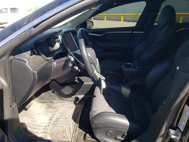 5YJSA1E29GF175476 - 2016 TESLA MODEL S Սև լուսանկար 7