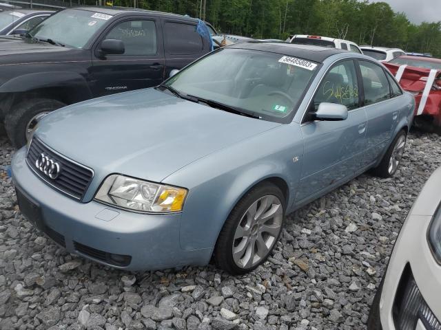 WAULD54B54N036105 - 2004 AUDI A6 2.7T QUATTRO BLUE photo 1