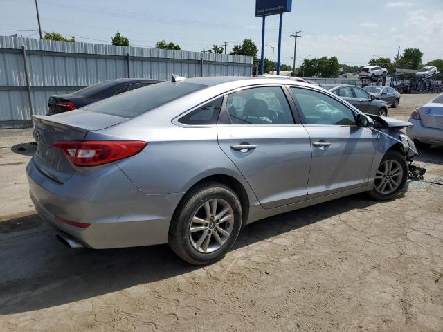 5NPE24AF7HH536579 - 2017 HYUNDAI SONATA SE SILVER photo 3