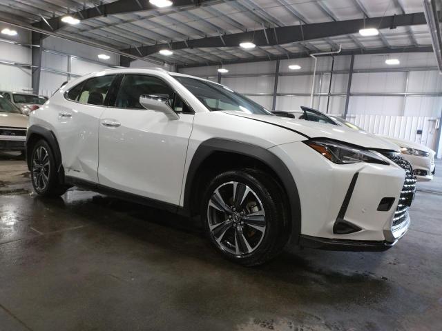 JTHP9JBH7M2054160 - 2021 LEXUS UX 250H WHITE photo 4