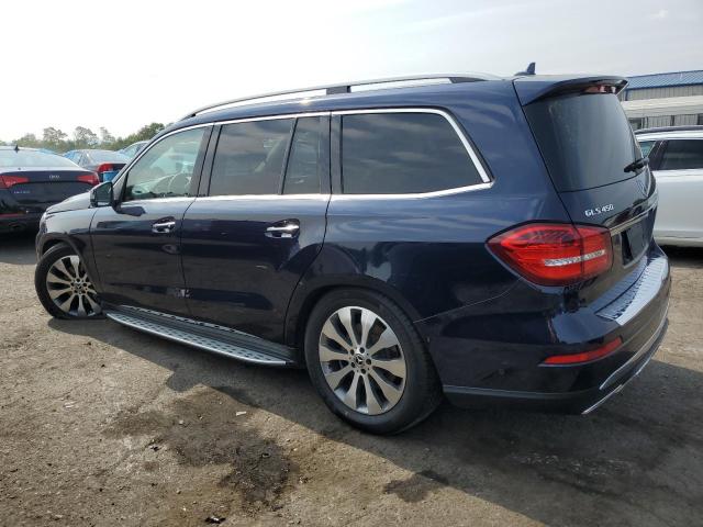 4JGDF6EE6KB237019 - 2019 MERCEDES-BENZ GLS 450 4MATIC BLUE photo 2