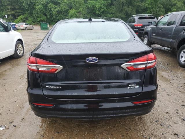 3FA6P0MU8KR191601 - 2019 FORD FUSION SEL BLACK photo 6