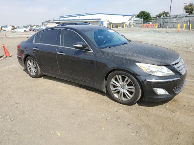 KMHGC4DDXDU238264 - 2013 HYUNDAI GENESIS 3.8L BLACK photo 4