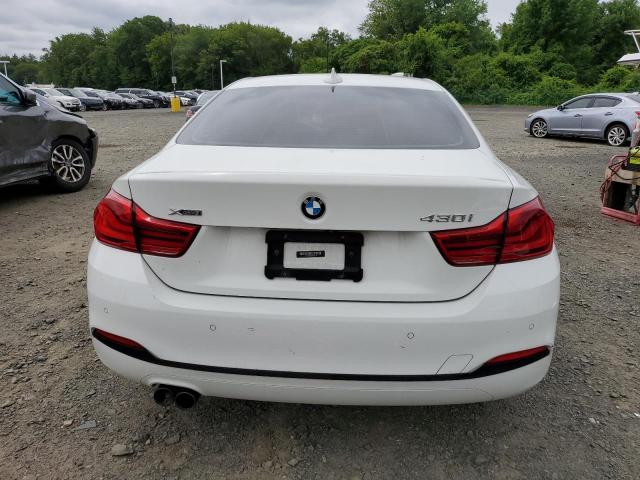 WBA4W5C58KAE50786 - 2019 BMW 430XI WHITE photo 6