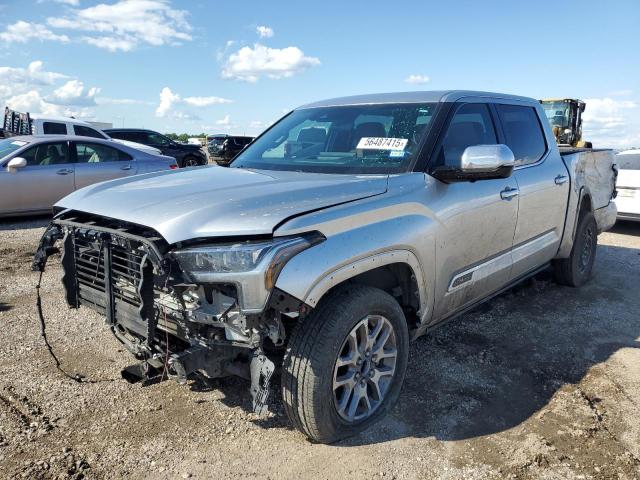 5TFMA5AB6PX026745 - 2023 TOYOTA TUNDRA CREWMAX PLATINUM SILVER photo 1