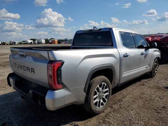 5TFMA5AB6PX026745 - 2023 TOYOTA TUNDRA CREWMAX PLATINUM SILVER photo 3