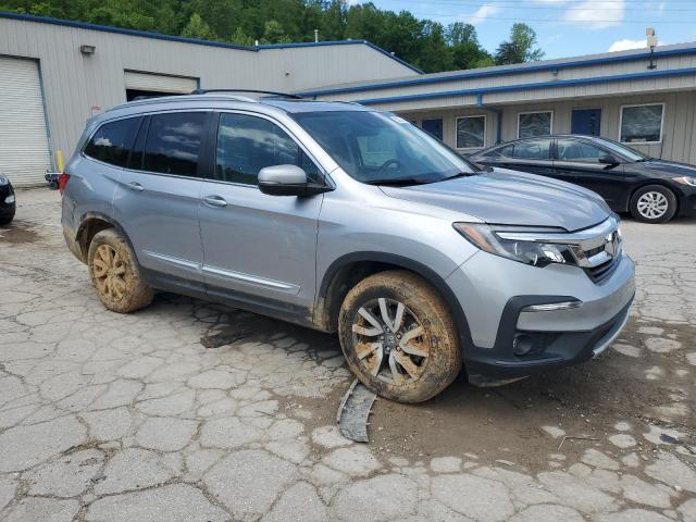 5FNYF6H50LB053890 - 2020 HONDA PILOT EXL SILVER photo 4