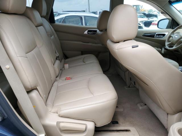 5N1AR2MN2EC639400 - 2014 NISSAN PATHFINDER S BLUE photo 11