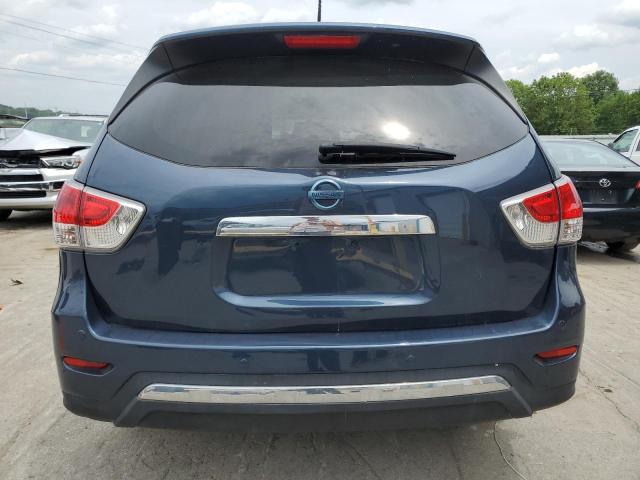 5N1AR2MN2EC639400 - 2014 NISSAN PATHFINDER S BLUE photo 6