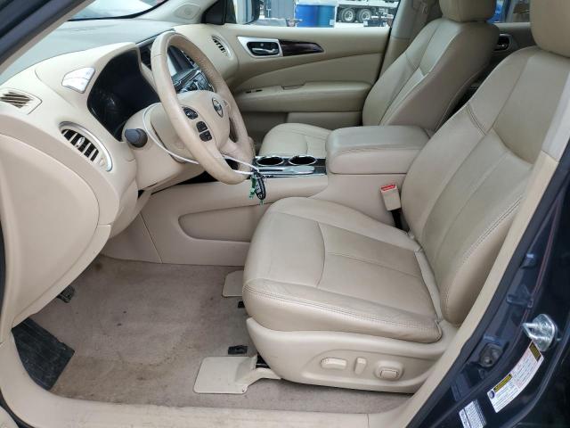 5N1AR2MN2EC639400 - 2014 NISSAN PATHFINDER S BLUE photo 7